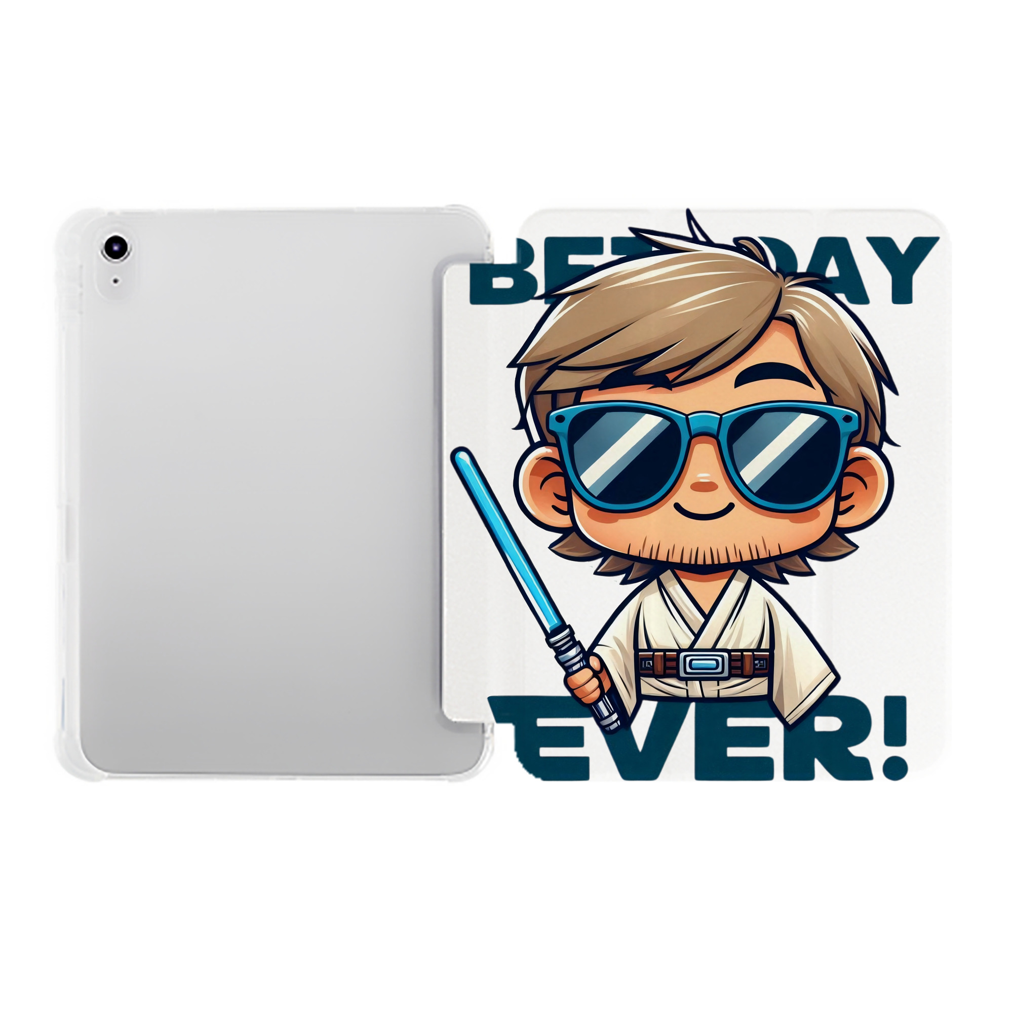 （画像用） スター・ウォーズ Star Wars IPad ケース ペン収納付き 三つ折りスタンド PUレザー×シリコン 対応機種9.5/10.5/10.9インチ